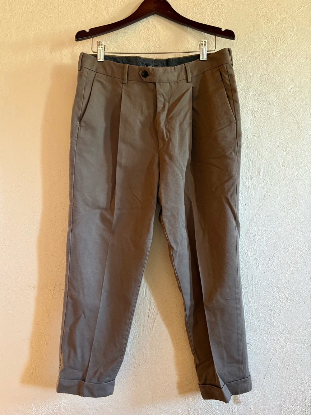 Todd Snyder Men's Cotton Wool Trouser Pants